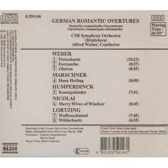 German Romantic Overtures