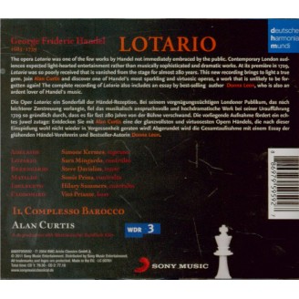 HAENDEL - Curtis - Lotario, opéra en 3 actes HWV.26