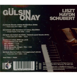 LISZT - Onay - Marche pour le Sultan Abdul Medjid-Khan (Donizetti), pour