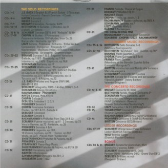 Complete Decca, Philips and DG recordings