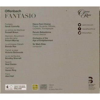OFFENBACH - Elder - Fantasio