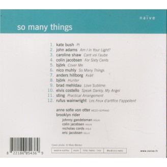 So many things