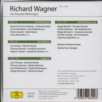 WAGNER - Karajan - Der Ring des Nibelungen (L'Anneau du Nibelung) WWV.86