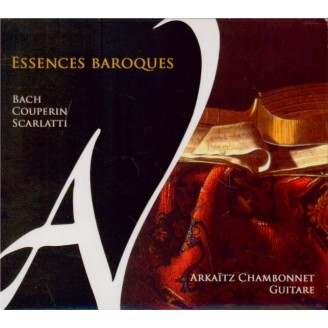 Essences baroques jeu à la guitare