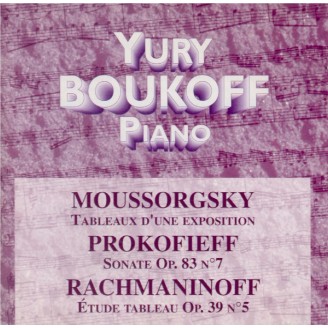 MOUSSORGSKY - Boukoff - Tableaux d'une exposition (Les) : version piano..