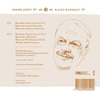 BRAHMS - Concertos pour piano - Randalu
