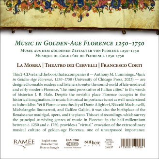 Corti - Music in Golden Age Florence 1250-1750