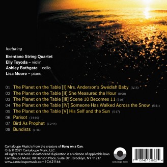 BRESNICK - Brentano String Quartet - The Planet on the table