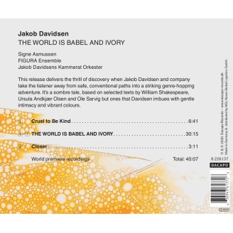 DAVIDSEN - Asmussen - The world is Babel and ivory