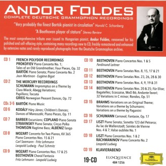 Andor Foldes - Complete Deutsche Grammophon Recordings