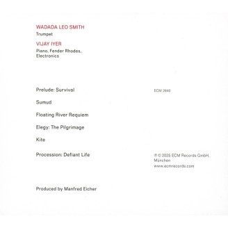 VIJAY IYER - Misth - Defiant Life