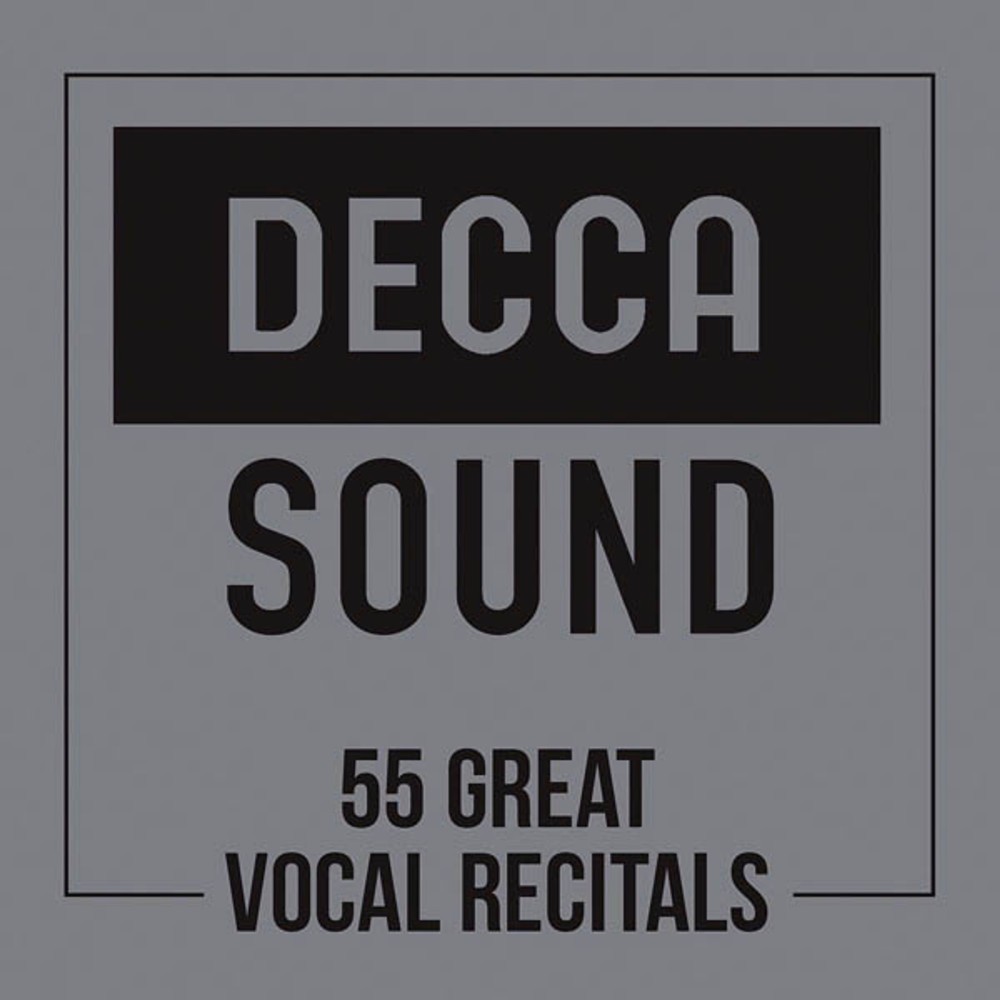 Decca Sound 55 Great Vocal Recitals (limited edition)