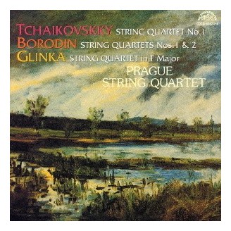 TCHAIKOVSKY - Prague String Quartet - Quatuor à cordes n° 1 (import Japon)