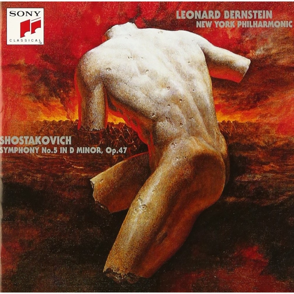 CHOSTAKOVITCH - Bernstein - Symhonies n° 1 & 5 (SACD hybride, import Japon)