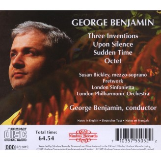 BENJAMIN - Benjamin - Three inventions