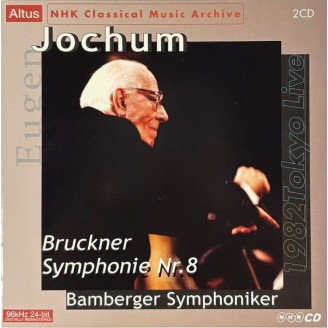 BRUCKNER - Jochum - Symphonie n° 8 (15/09/1982 live Tokyo, import Japon)