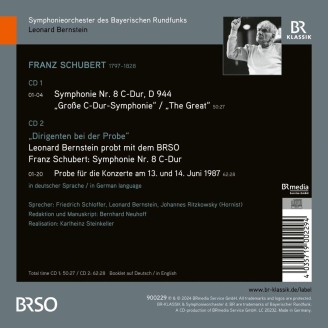SCHUBERT - Leonard Bernstein - Symphonie n° 9 D. 944