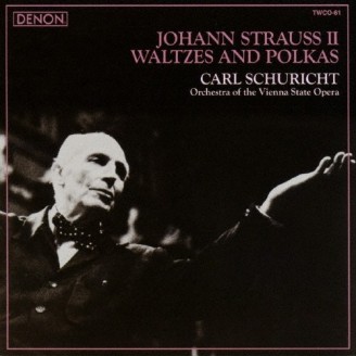 JOHANN STRAUSS II - Carl Schuricht - Waltzes and Polkas (import Japon)