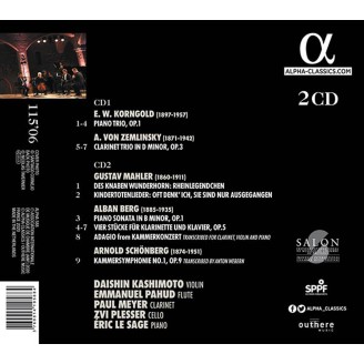 Vienne 1900 - Daishin Kashimoto, Emmanuel Pahud, Paul Meyer, Zvi Plesser, Eric Le Sage