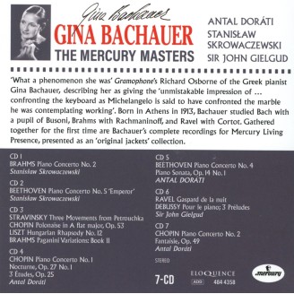 Gina Bachauer The Mercury Masters