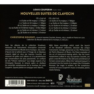 COUPERIN - Christophe Rousset - Nouvelles suites de clavecin