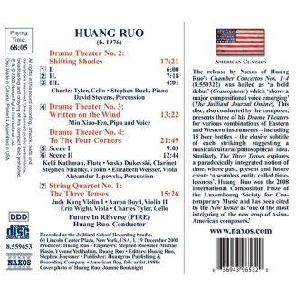 RUO - Huang Ruo - Drama theater n°4 'To the four corners'