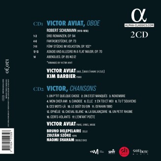 Victor Aviat, un portrait (Schumann + chansons)