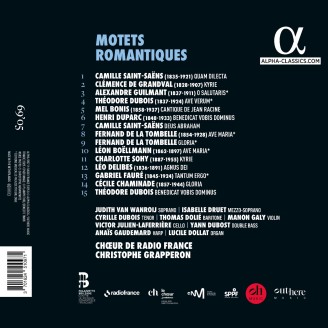 Chœur de Radio France & Christophe Grapperon - Motets romantiques