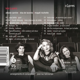 Albane Carrère, Elsa de Lacerda, Magali Rischette - Kiki à Paris
