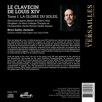 Brice Sailly - Le clavecin de Louis XIV, tome I. La gloire du soleil