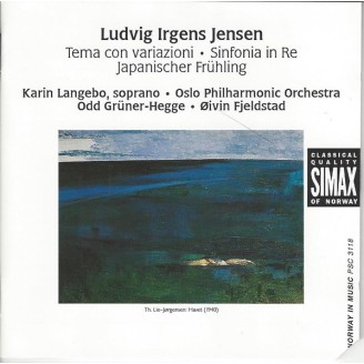 IRGENS ENSEN - Oivin Fjeldstad - Tema con variazioni, Sinfoni in Re, Japanischer Frühling