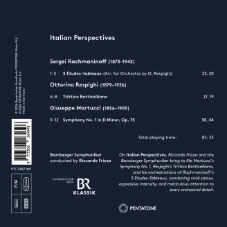 Riccardo Frizza - Italian Perspectives (Martucci, Rachmaninov, Respighi)