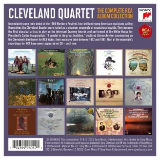 Cleveland Quartet - The Complete RCA Album Collection