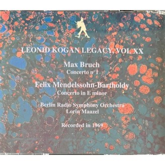 BRUCH - Leonid Kogan - Concerto pour violon n° 1 (Legacy Vol. 20)