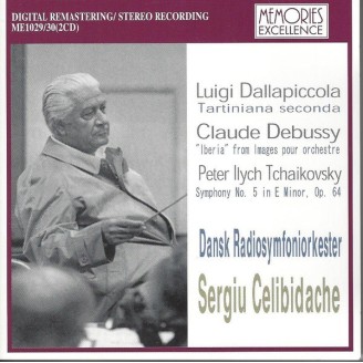 DALLAPICCOLA - Sergiu Celibidache - Tartiniana (live Copenhagen 19/ 02/1970, import Japon)