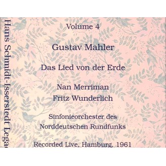 MAHLER - Hans Schmidt-Isserstedt  - Das Lied von der Erde
