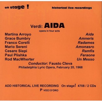 VERDI - Fausto Cleva - Aida (live Philadelphia 20/02/1968)