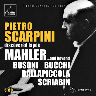 Pietro Scarpini - Discovered tapes, Mahler... and beyond