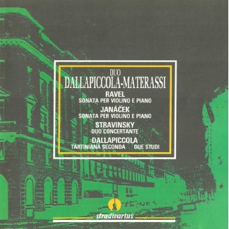 RAVEL - Luigi Dallapiccola & Sandro Materassi - Sonate pour violon et piano en sol majeur