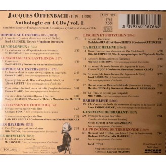OFFENBACH - Anthologie vol.1