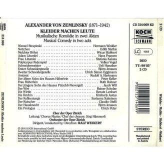 ZEMLINSKY - Weikert - Kleider machen Leute