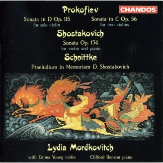 PROKOFIEV - Mordkovitch - Sonate pour violon seul en ré majeur op.115