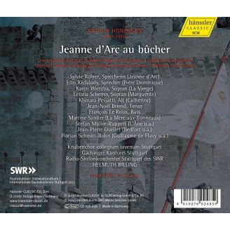 HONEGGER - Rilling - Jeanne d'arc au bûcher, oratorio H.99