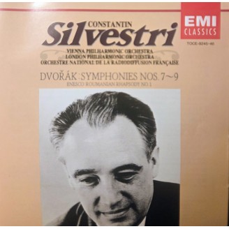 DVORAK - Constantin Silvestri - Symphonies n°7, 8 & 9 (remastered by Yoshio Okazaki, import Japon)