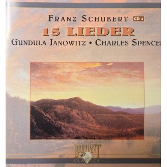 SCHUBERT - Gundula Janowitz & Charles Spencer - 15 Lieder
