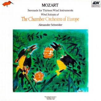 MOZART - Schneider - Sérénade n°10, pour instruments à vent en si bémol