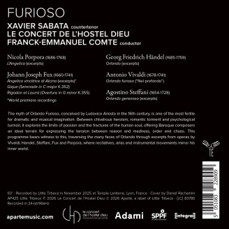 Xavier Sabata & Franck-Emmanuel Comte - Furioso