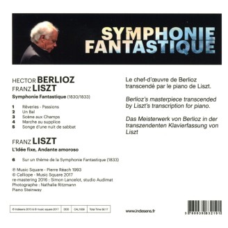 LISZT - Pierre Réach - Episode de la vie d'un artiste (Berlioz : symphonie fantastique)