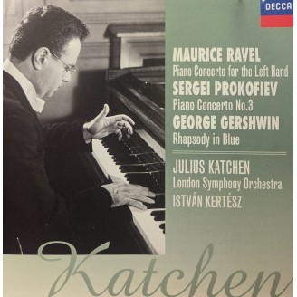 RAVEL - Katchen - Concerto pour piano pour la main gauche (import Japon)