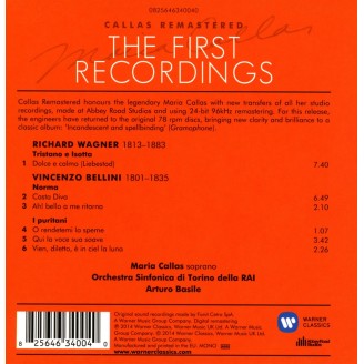 Maria Callas - The First Recordings